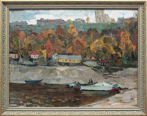 Тумаков Сергей Павлович. На реке